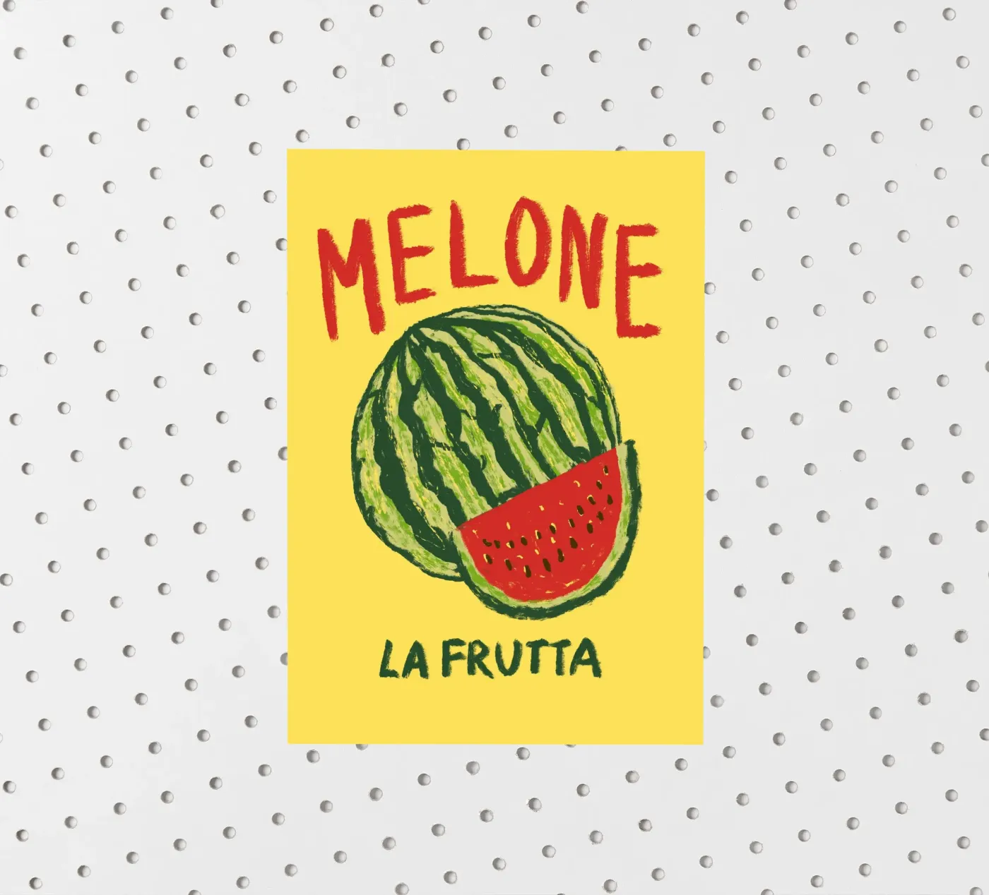 Melone sticker by Studio Dolci