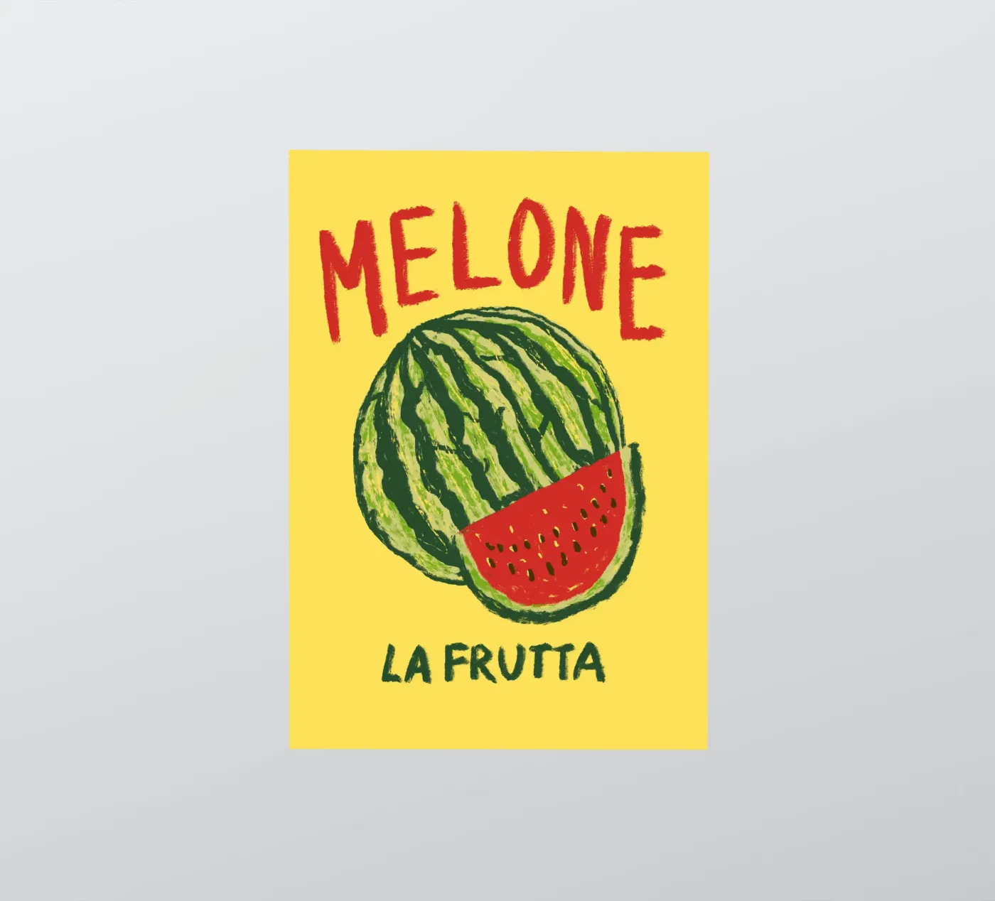 Melone sticker by Studio Dolci