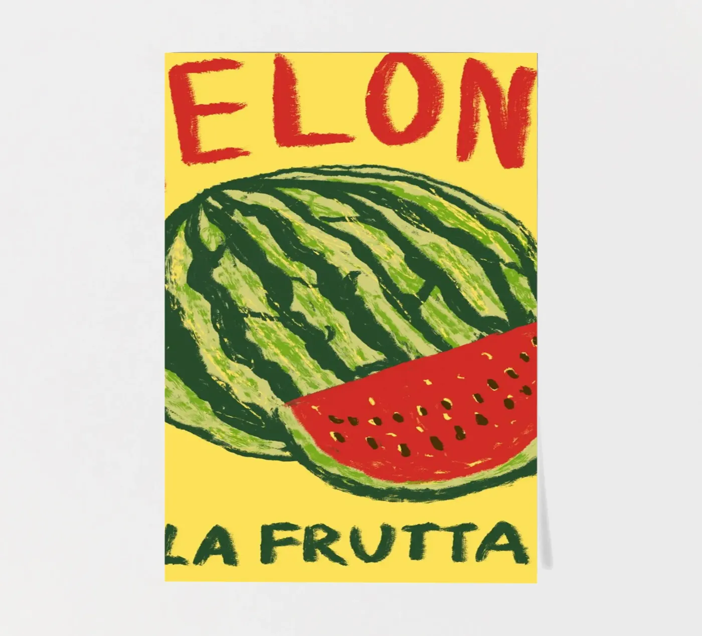 Melone sticker sheet by Studio Dolci