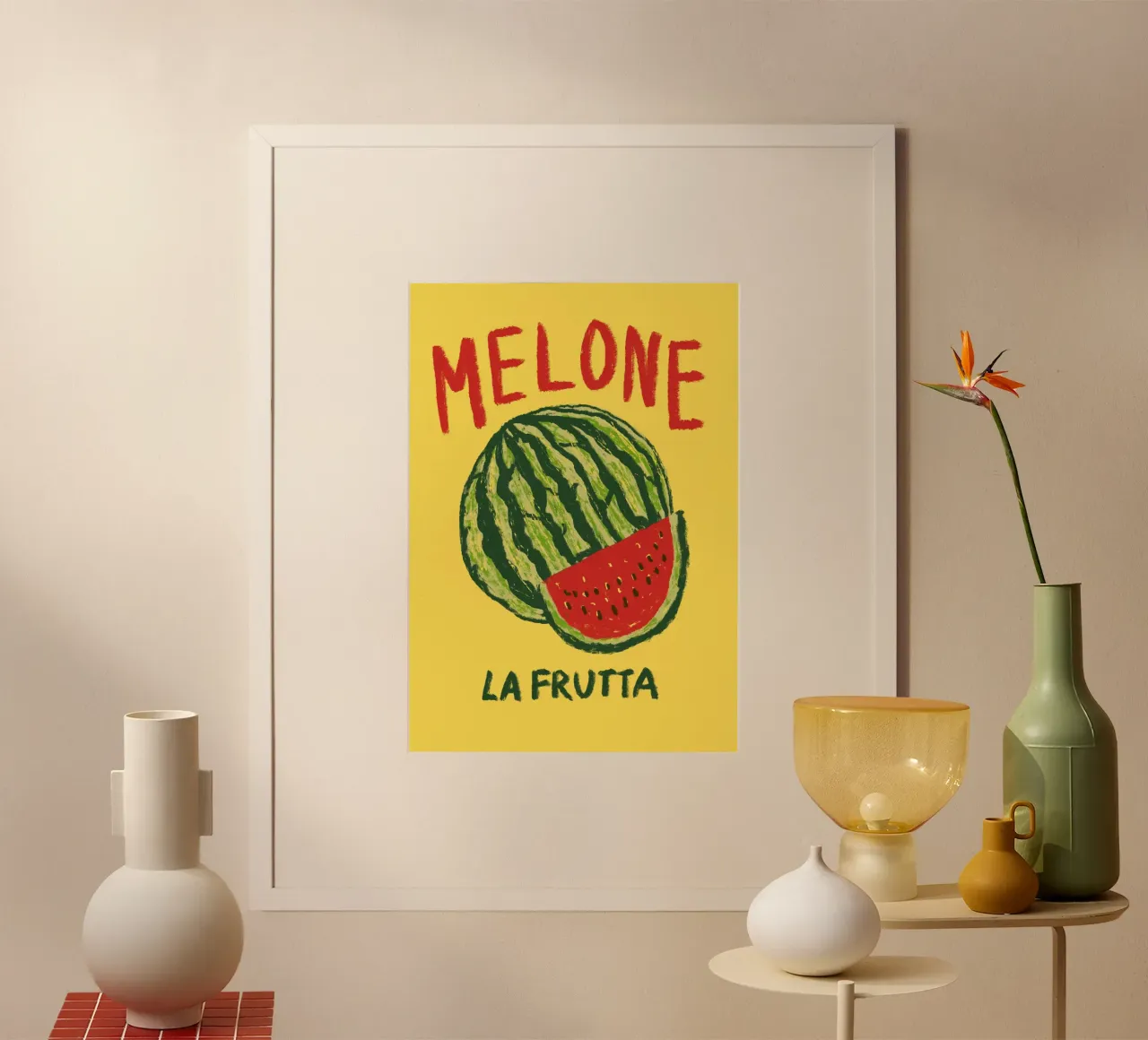Melone poster da Studio Dolci