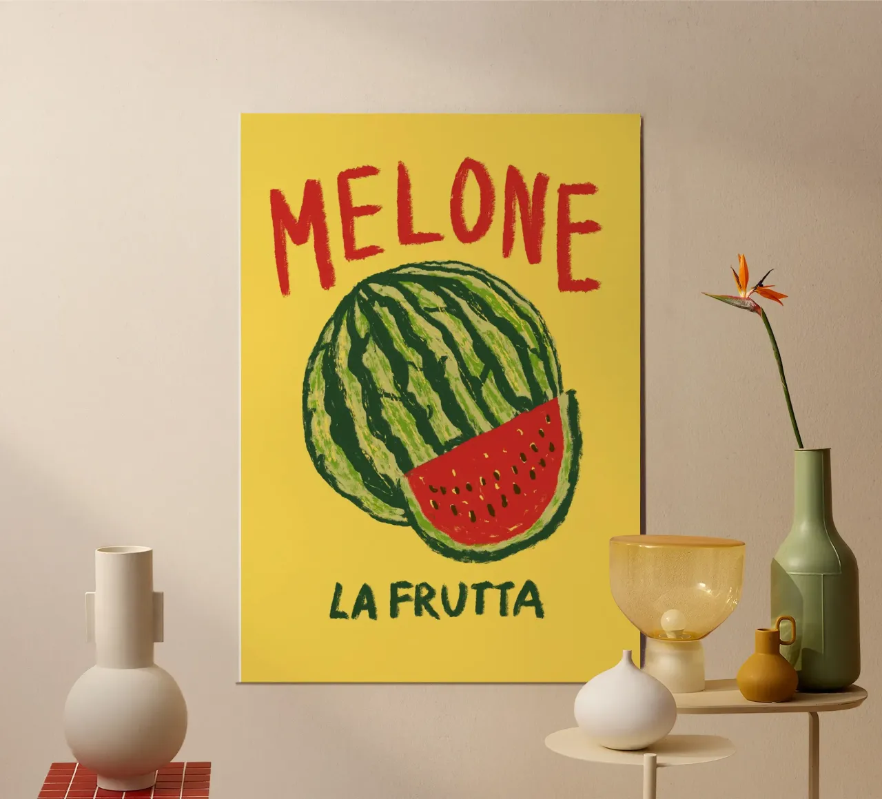 Melone poster da Studio Dolci