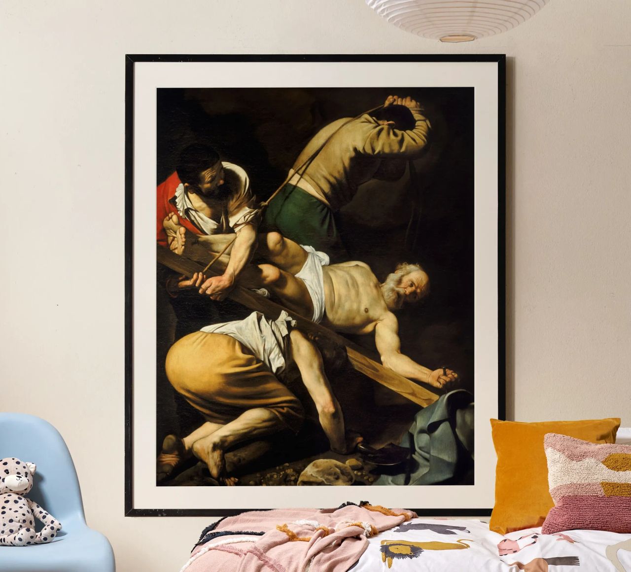 Caravaggio - The Crucifixion of Saint Peter, 1601 poster by Timeless Artworks