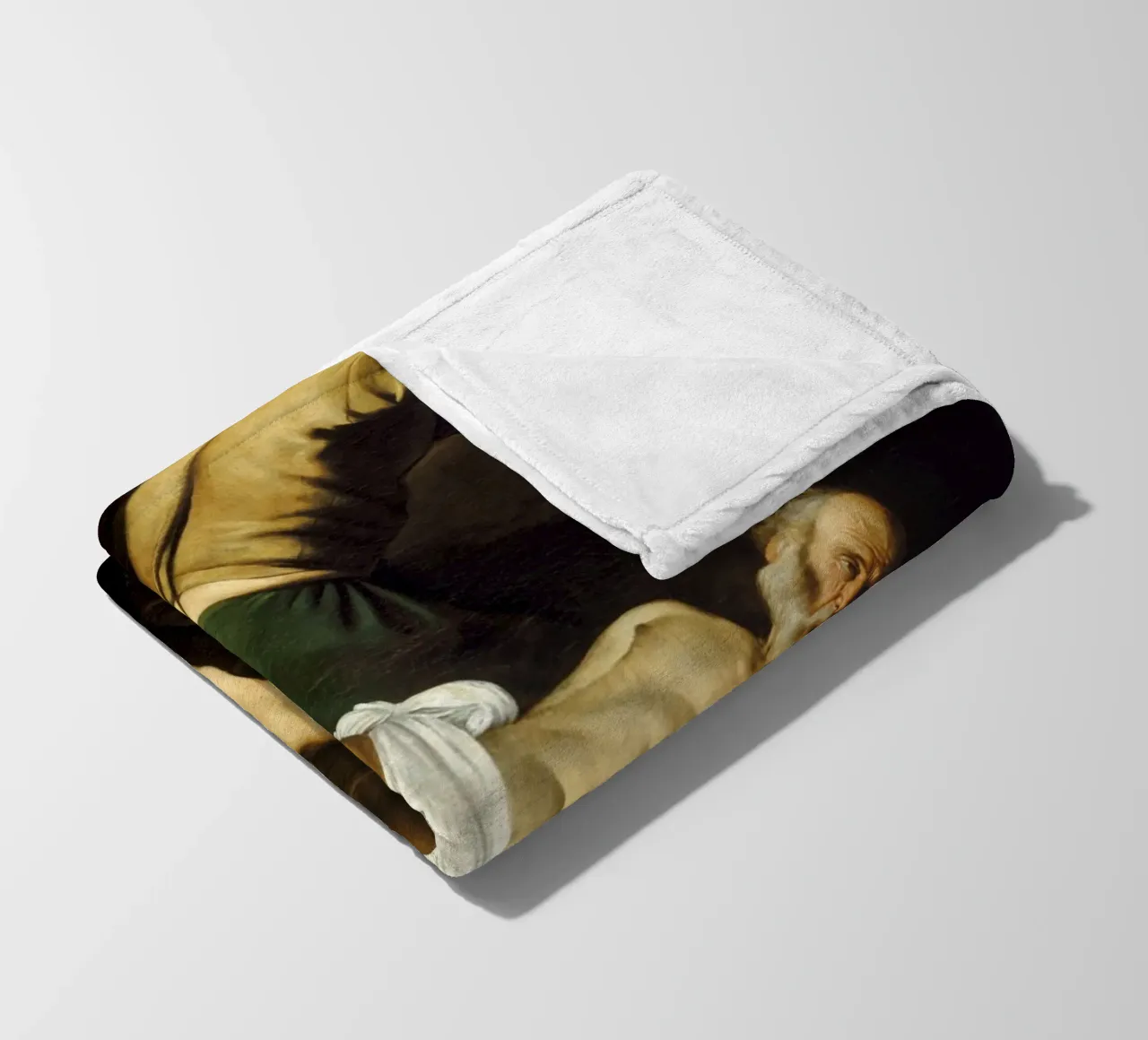 Caravaggio - La crocifissione di San Pietro, 1601 coperta in pile da Timeless Artworks