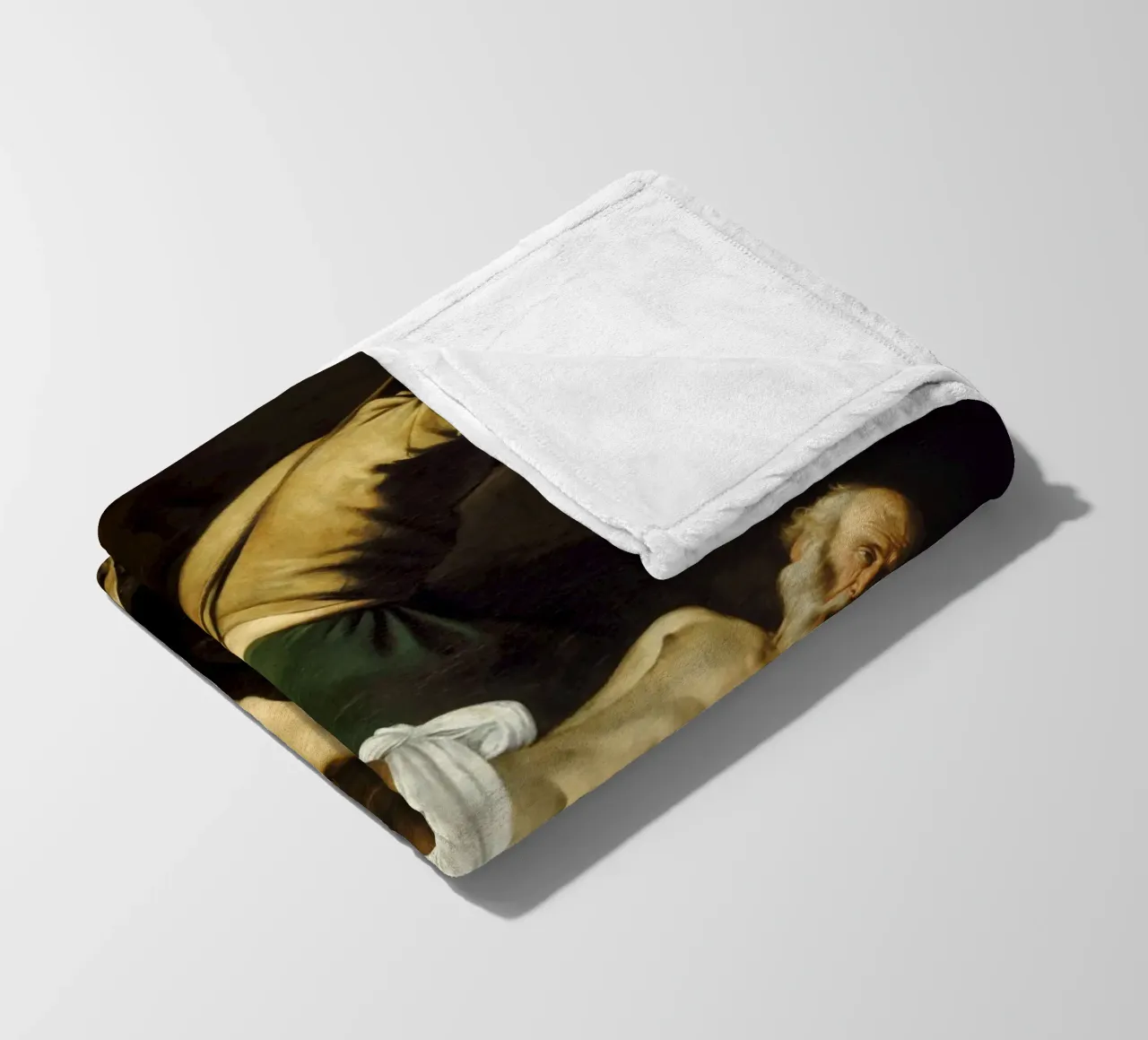 Caravaggio - La crocifissione di San Pietro, 1601 coperta in pile da Timeless Artworks