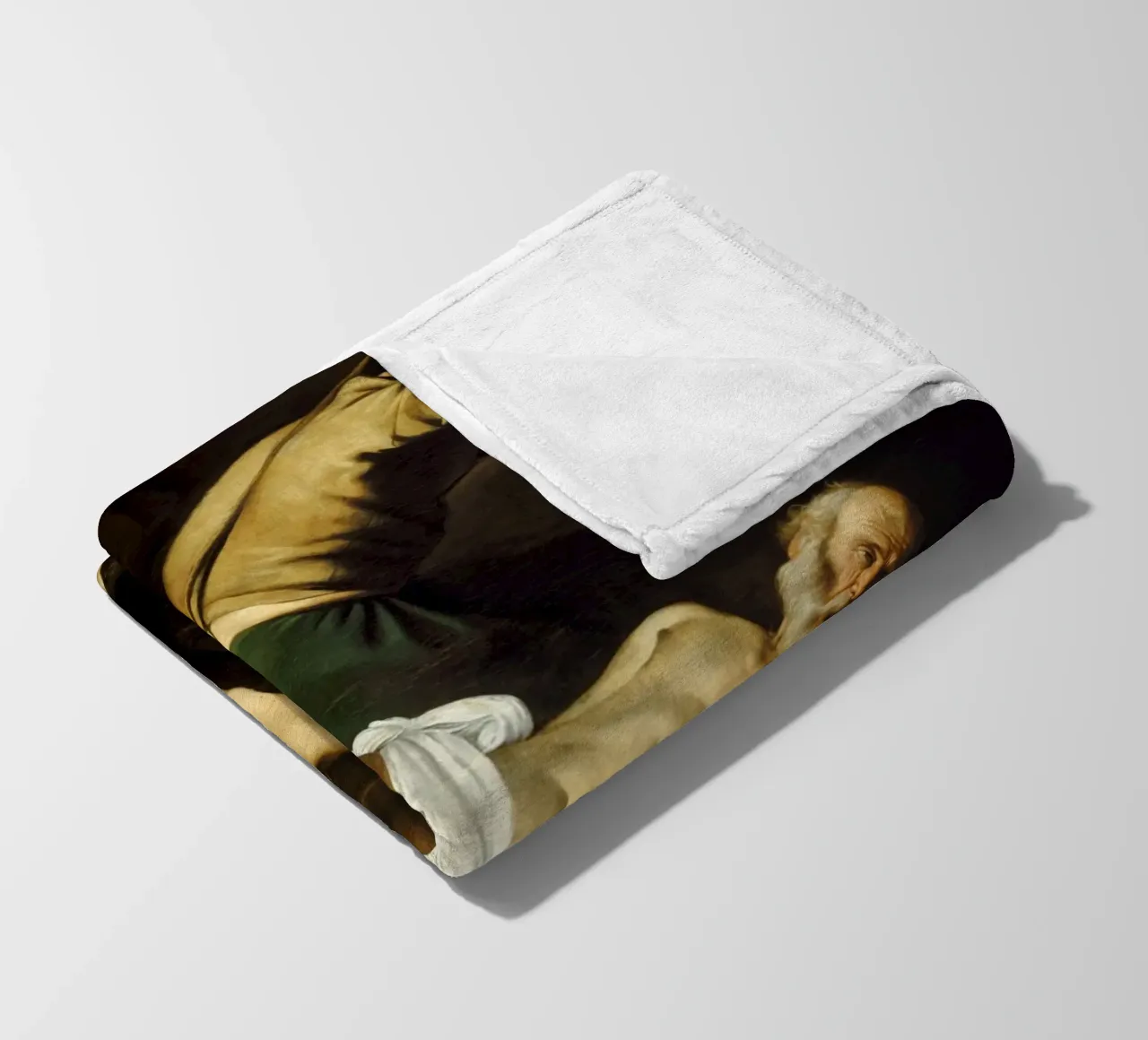Caravaggio - La crocifissione di San Pietro, 1601 coperta in pile da Timeless Artworks