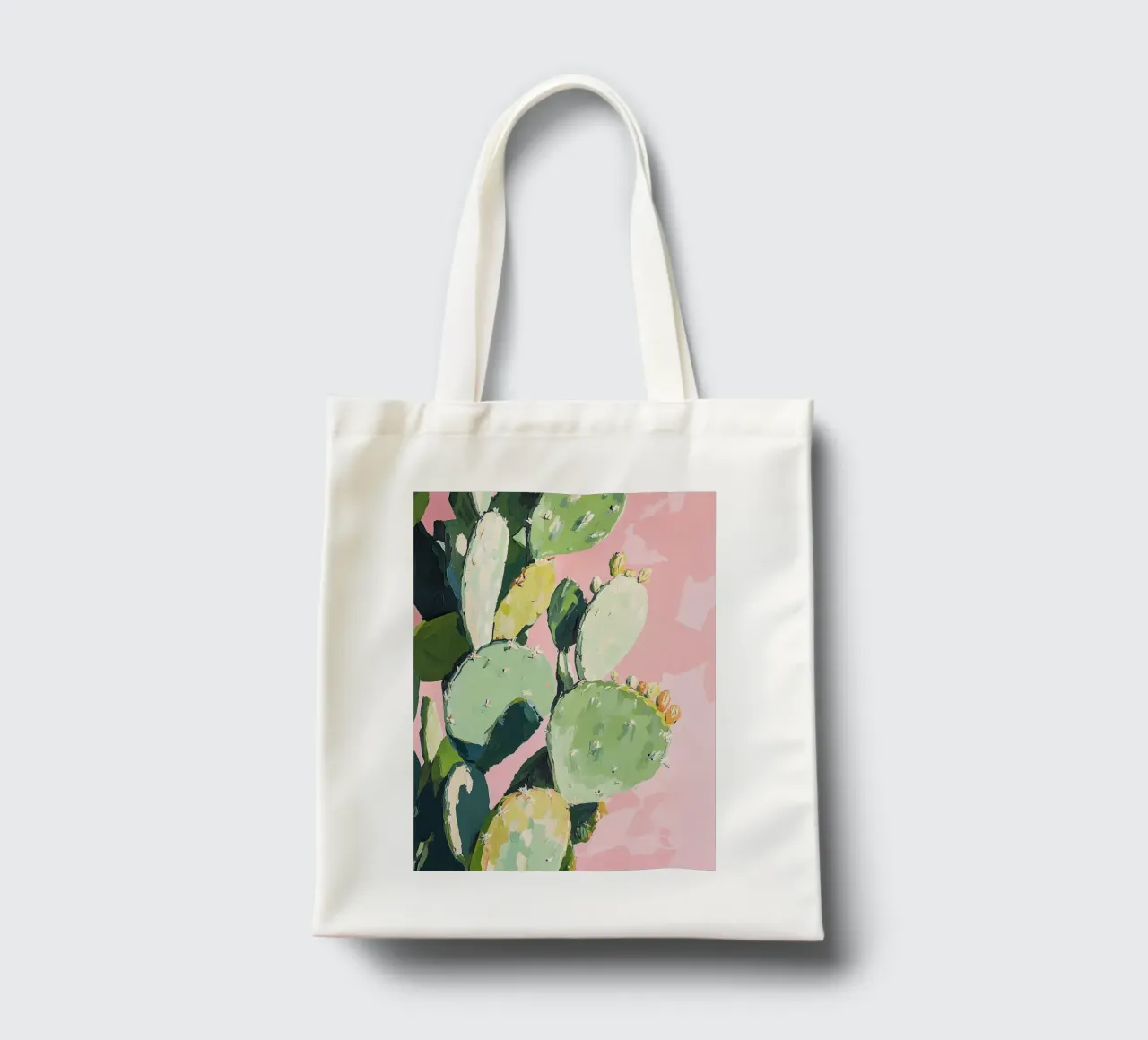 Cactus Rosa Preppy Botanico Dopamina Decor borsa in juta da Euphoria Theresa