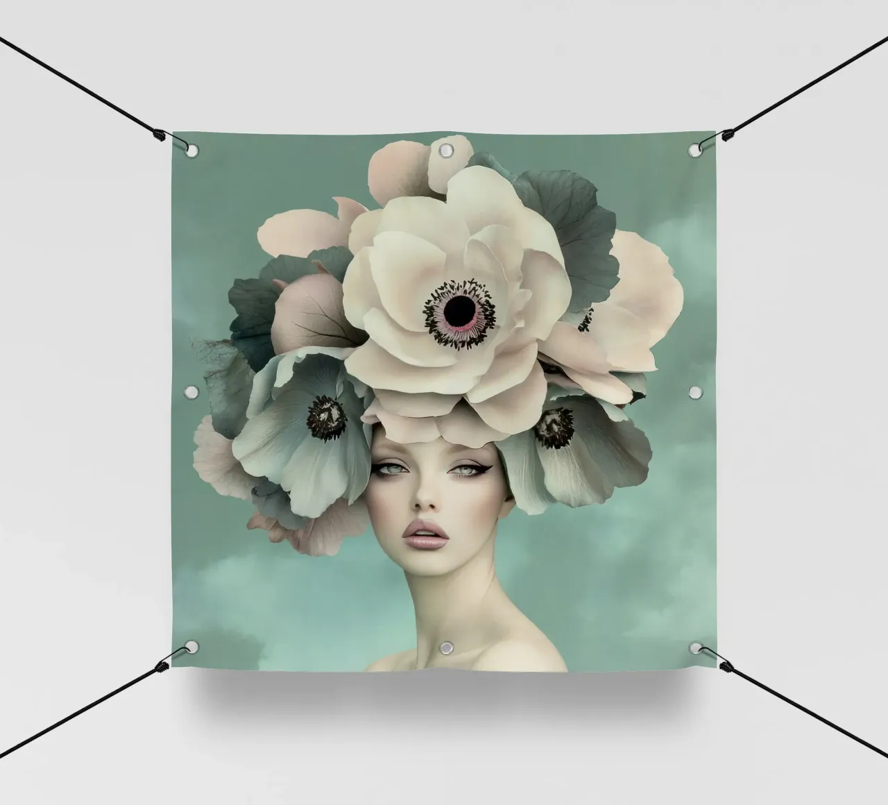 Il giardino tranquillo telo in pvc da Modern Muse