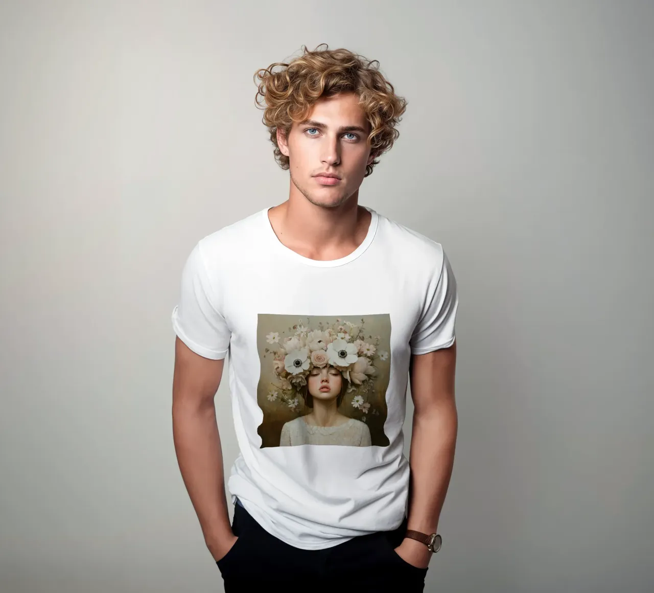 Ragazza dei fiori t-shirt da Modern Muse
