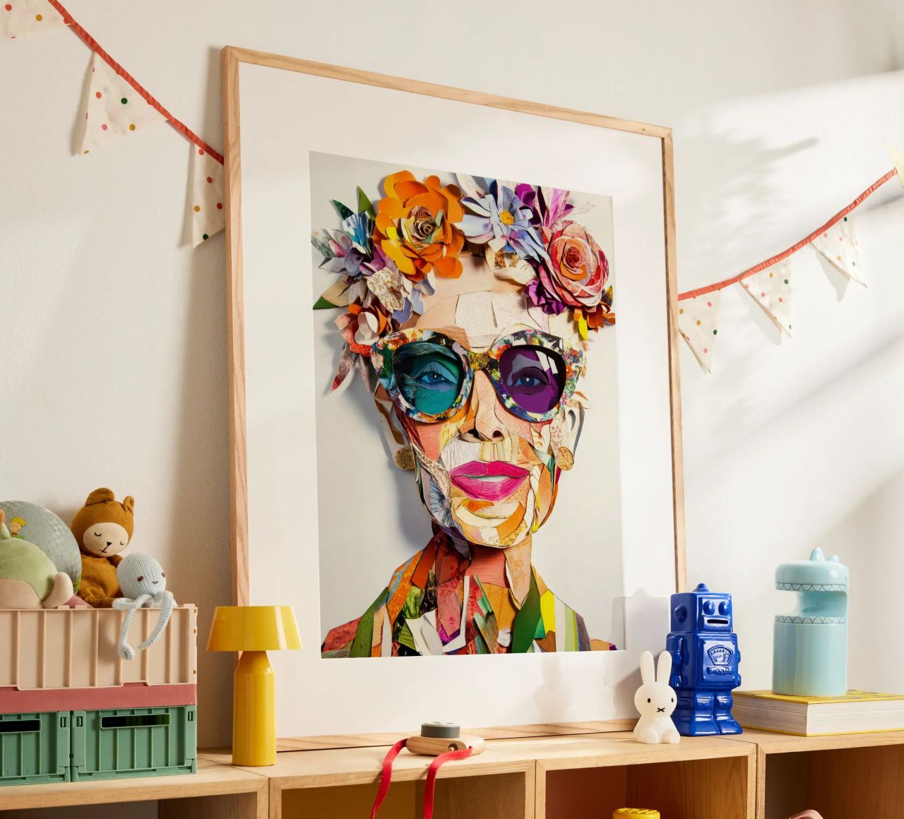 Goldene Jahre, kräftige Farbtöne Poster von Modern Muse