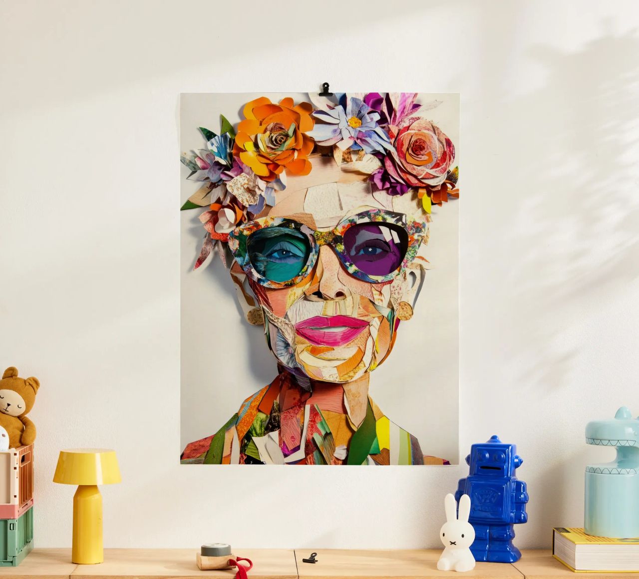 Goldene Jahre, kräftige Farbtöne Poster von Modern Muse