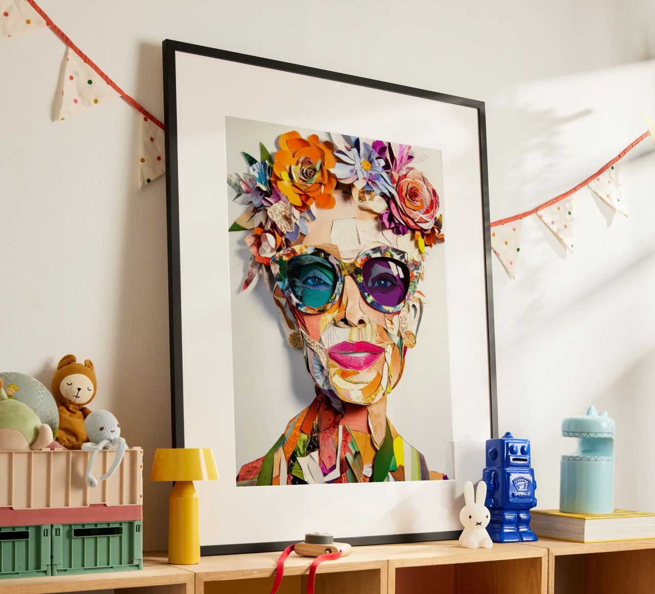Goldene Jahre, kräftige Farbtöne Poster von Modern Muse