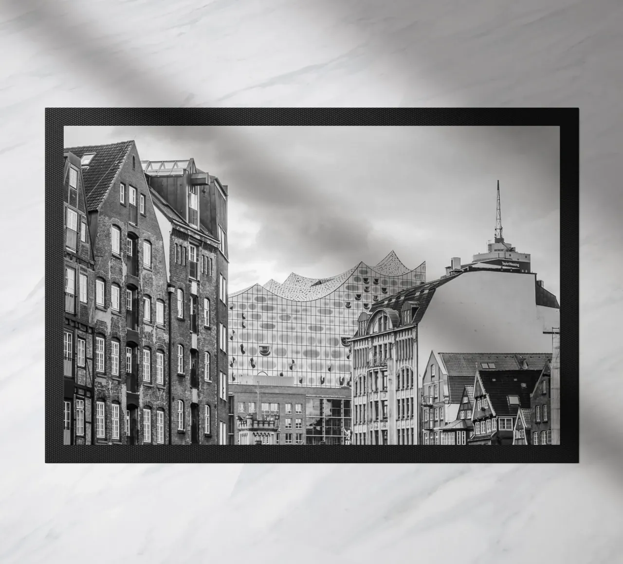 I contrasti di Amburgo: Speicherstadt e la sala concerti Elbphilharmonie zerbino da Anja Hebrank Photography