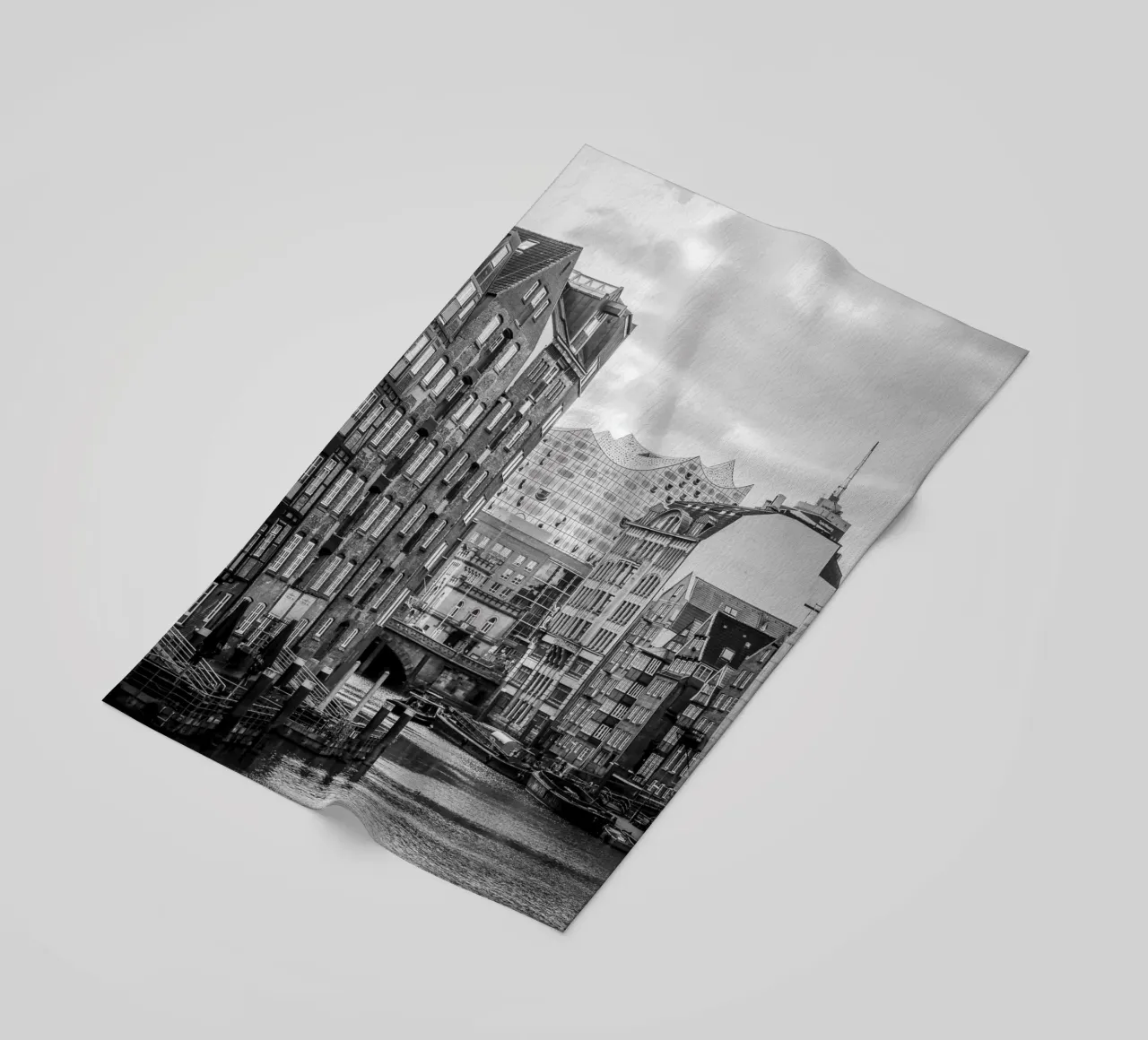 I contrasti di Amburgo: Speicherstadt e la sala concerti Elbphilharmonie telo mare da Anja Hebrank Photography