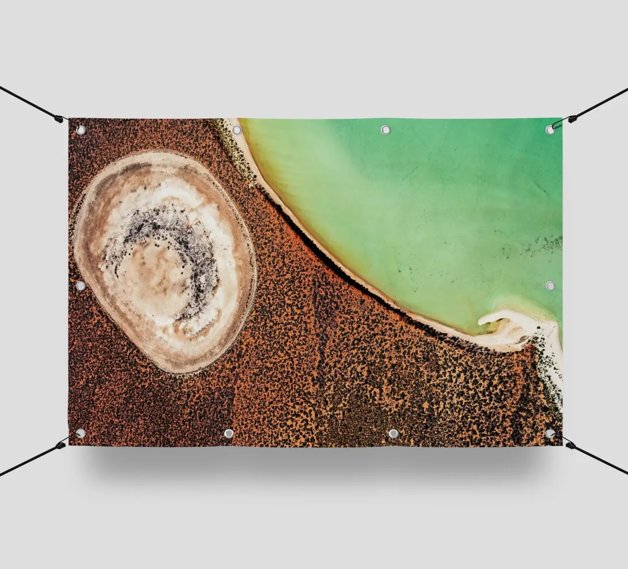 Shark Bay 10 telo in pvc da Simon Butterworth