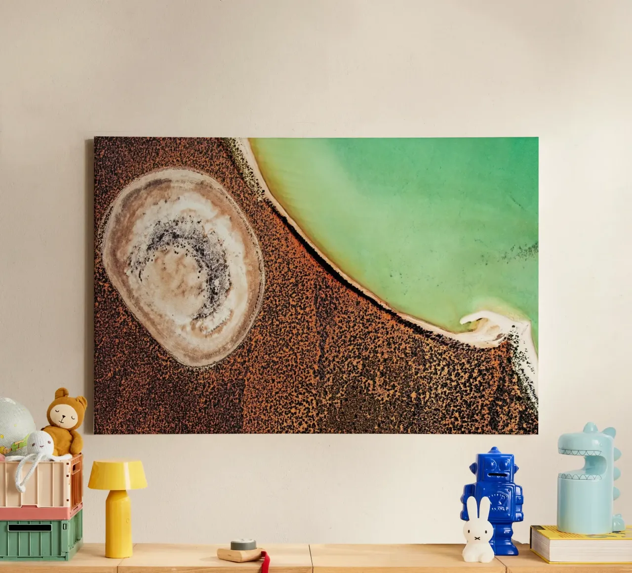 Shark Bay 10 tela con Cornice a cassetta da Simon Butterworth