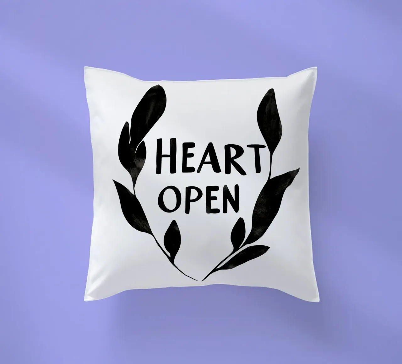 Heart Open (Without Background) Kissen von treechild