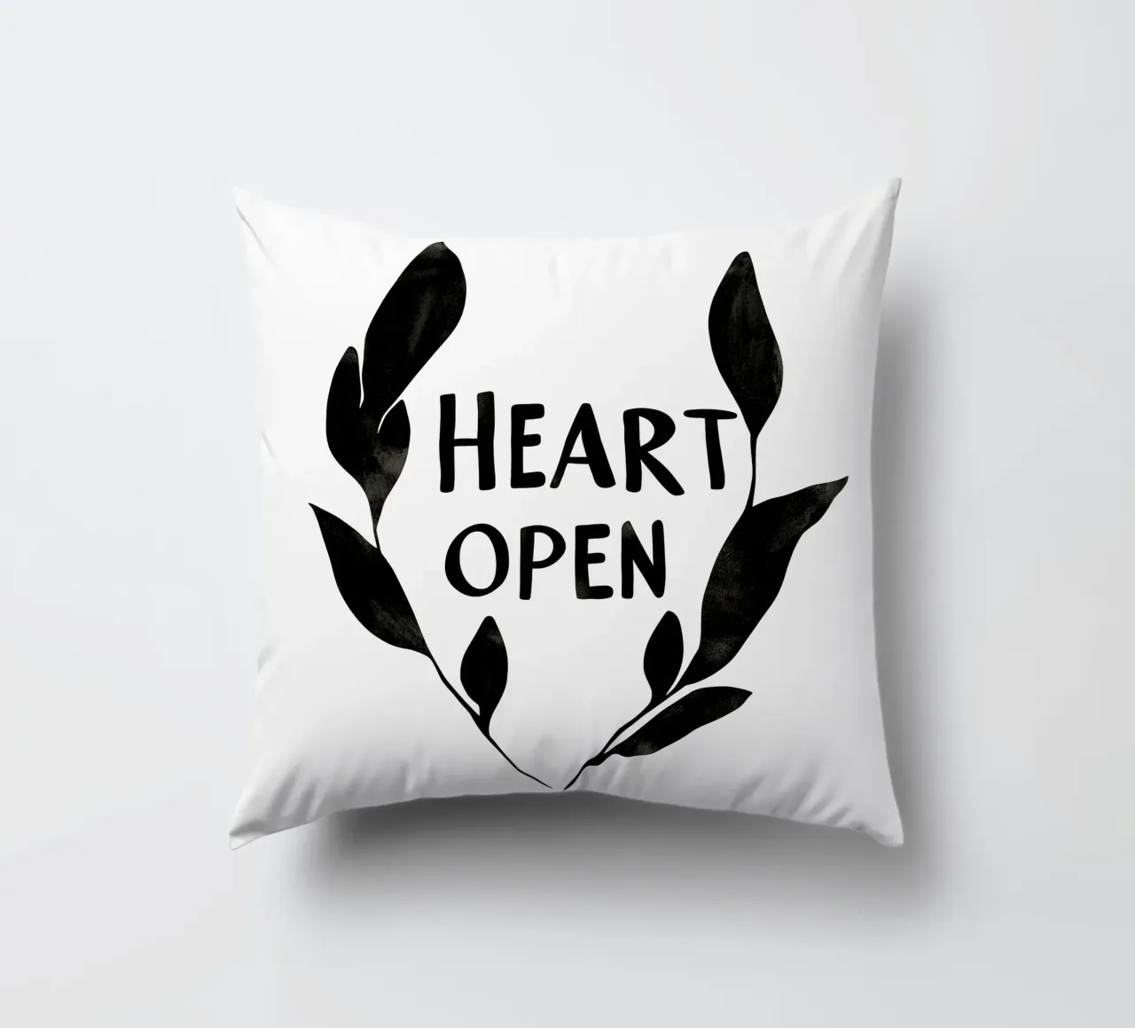Heart Open (Without Background) Kissen von treechild