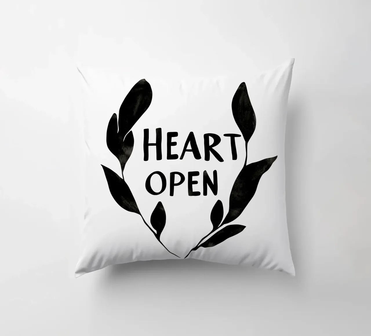Heart Open (Without Background) Kissen von treechild