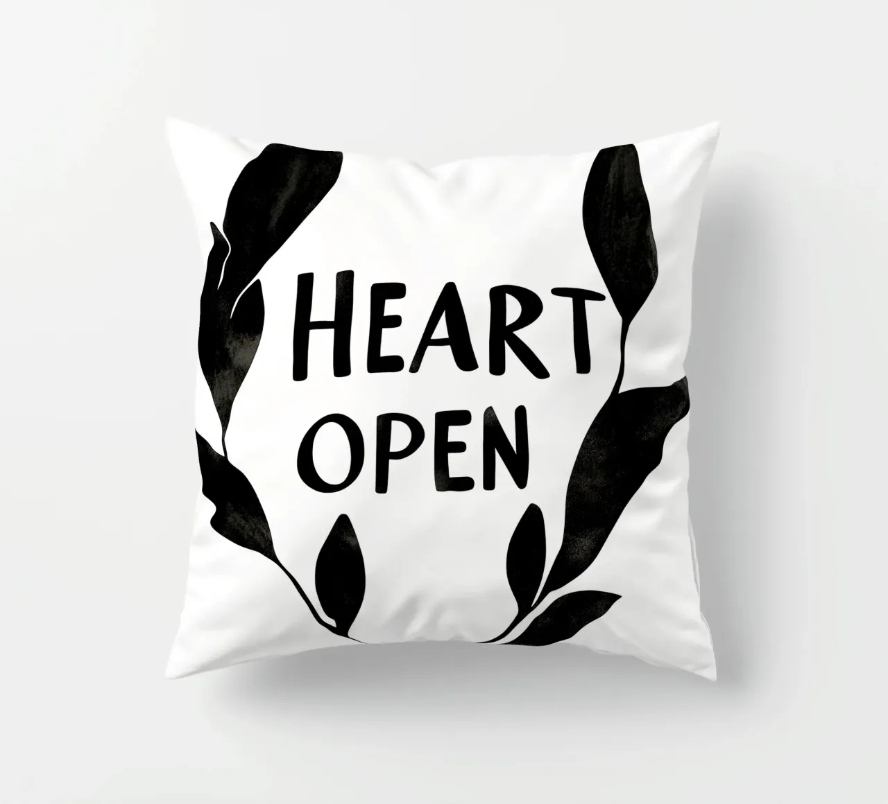 Heart Open (Without Background) Kissen von treechild