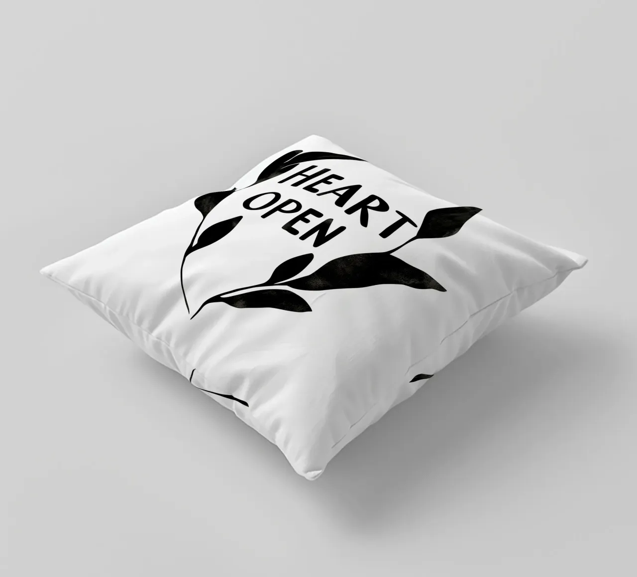 Heart Open (Without Background) Kissen von treechild