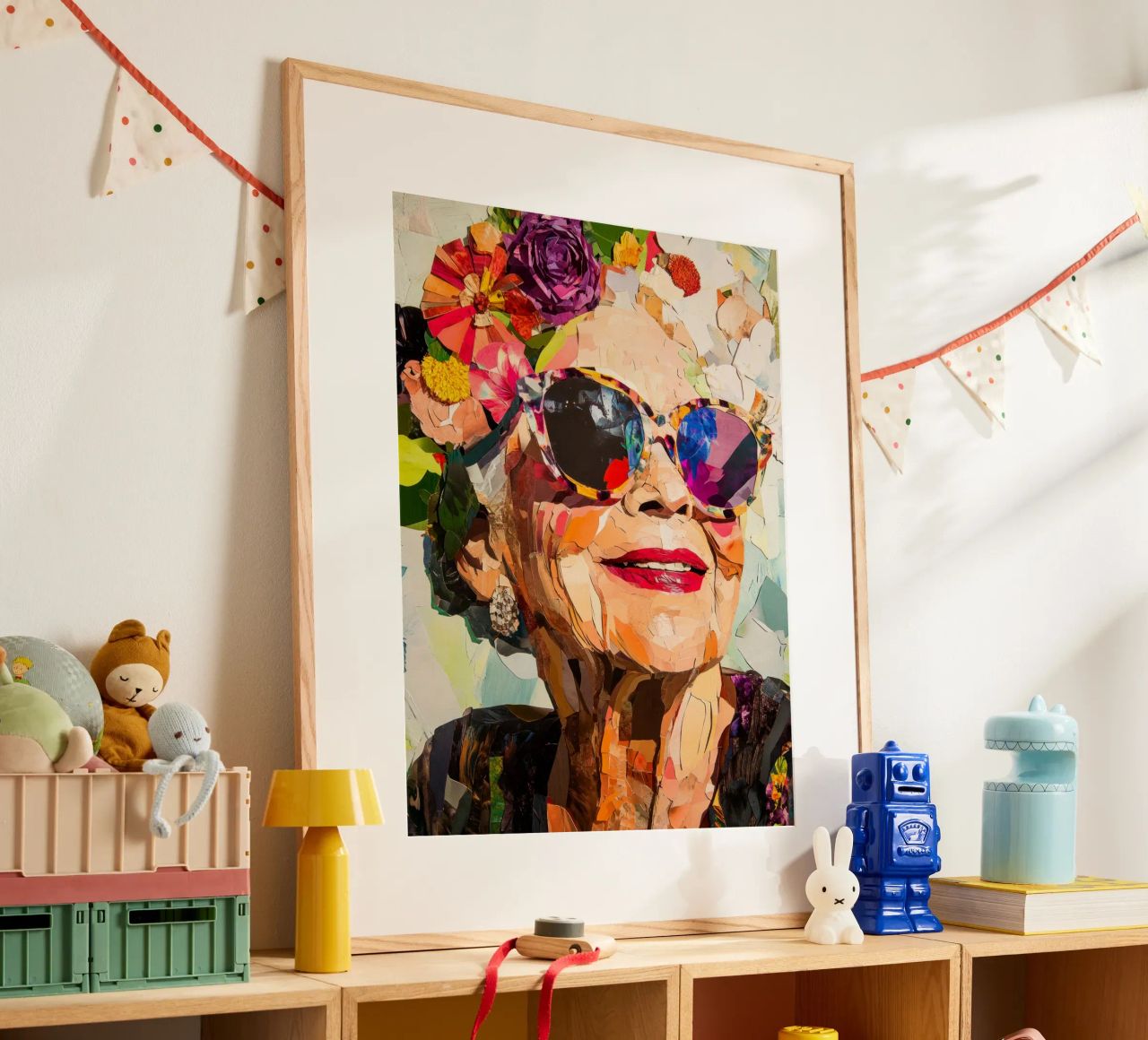 Timelessly Vibrant poster by Modern Muse