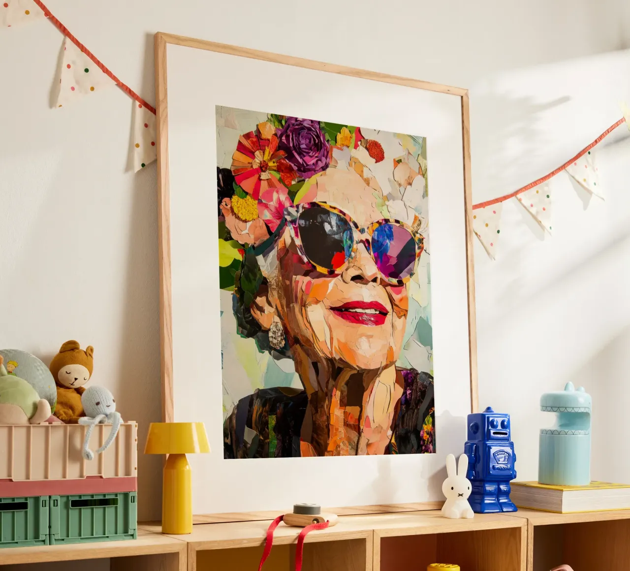 Timelessly Vibrant poster by Modern Muse