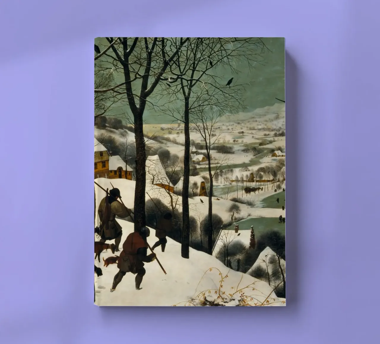 Pieter Bruegel il Vecchio - I cacciatori nella neve (1565) diario da William Store