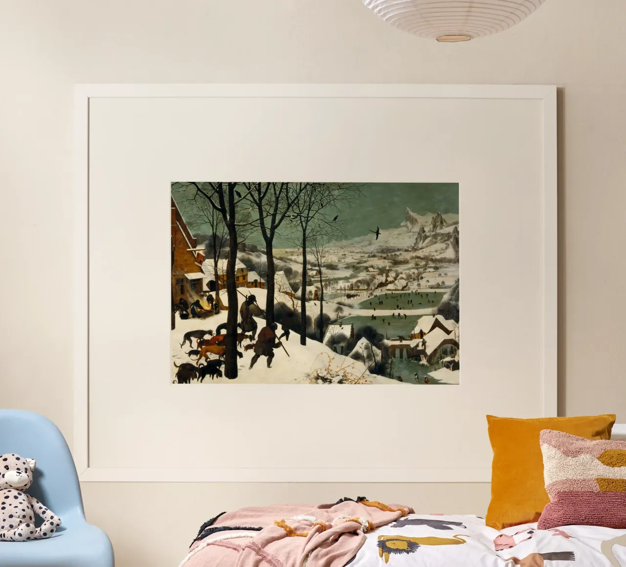 Pieter Bruegel il Vecchio - I cacciatori nella neve (1565) carta hahnemühle da William Store