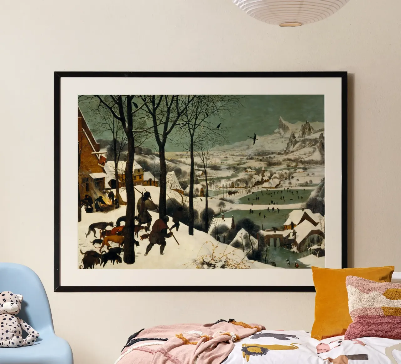 Pieter Bruegel il Vecchio - I cacciatori nella neve (1565) carta hahnemühle da William Store