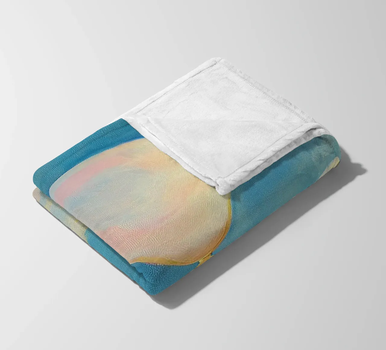Balloon envelope gift birthday celebration party fleece blanket by Euphoria Theresa