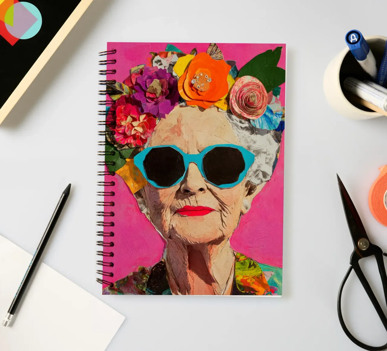 Age of Radiance spiral notebook by Modern Muse