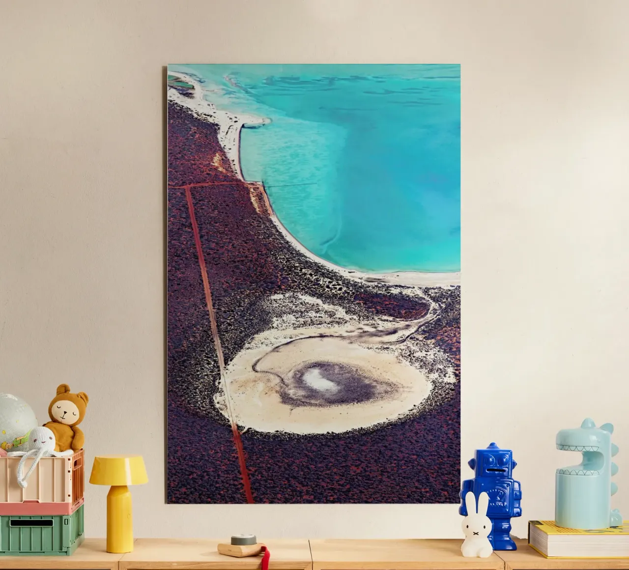 Shark Bay 12 alluminio dibond da Simon Butterworth