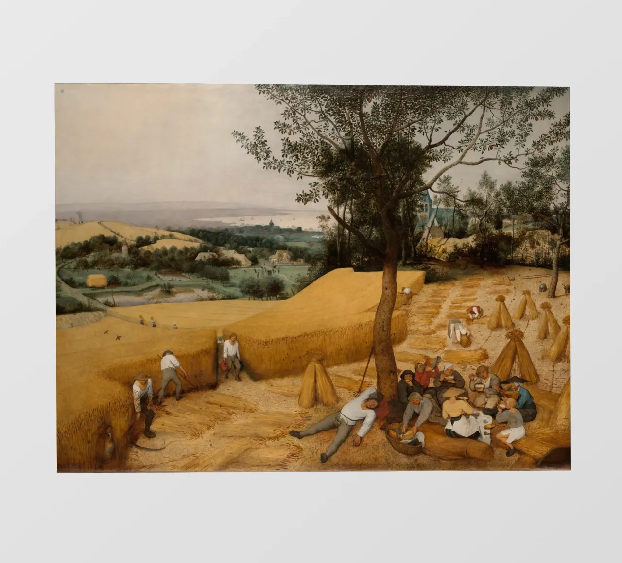 Pieter Bruegel il Vecchio - I mietitori pellicola backlit da William Store