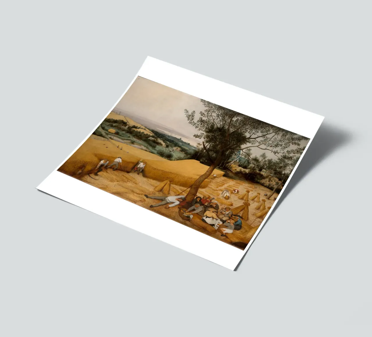 Pieter Bruegel l'Ancien - Les moissonneurs planche autocollant de William Store