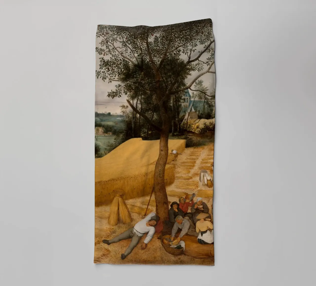 Pieter Bruegel l'Ancien - Les moissonneurs serviette de bain de William Store