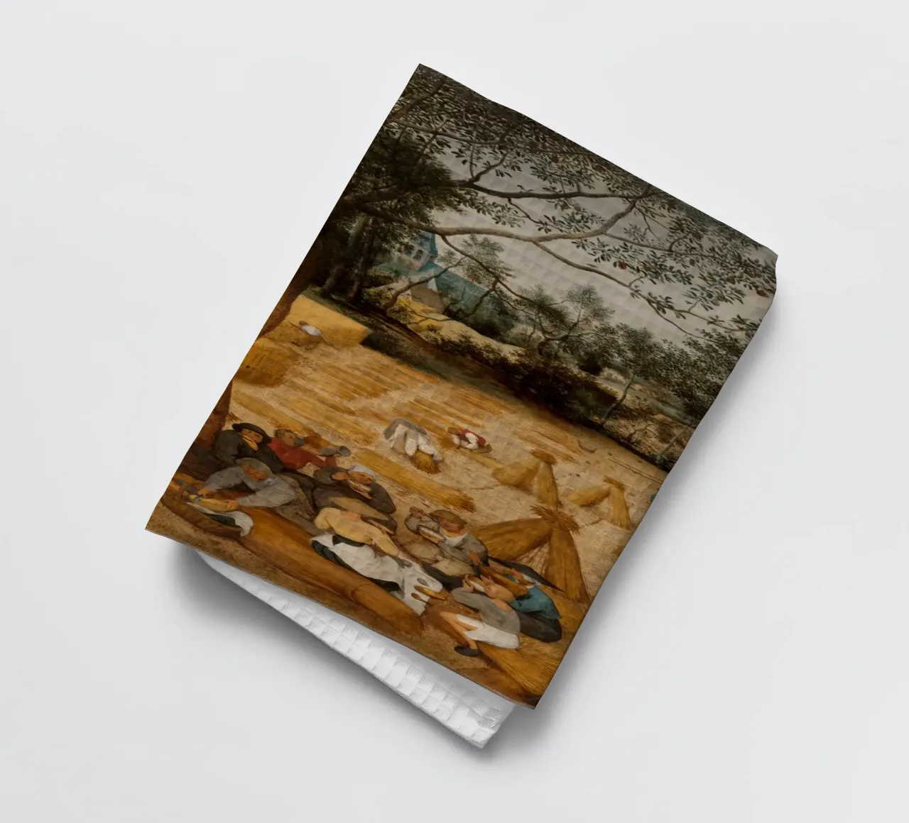 Pieter Bruegel l'Ancien - Les moissonneurs torchon de William Store