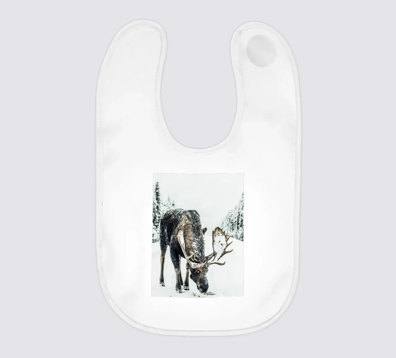 Alce invernale design natura bavaglino da Whole©