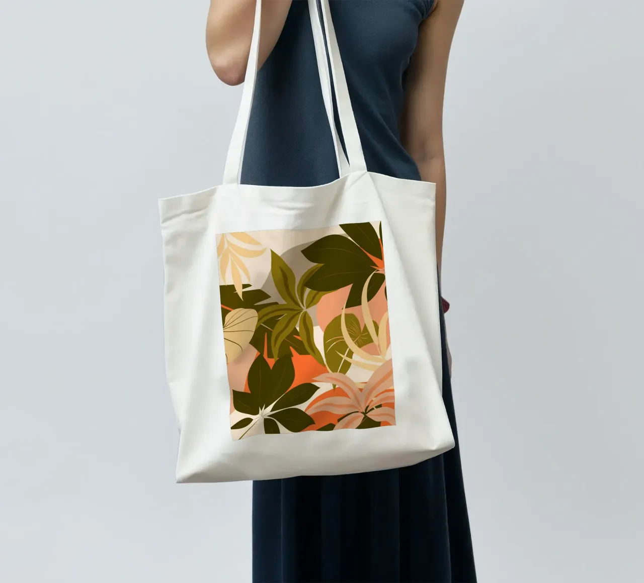 Jungle Abstract 22 tote bag by ThingDesign