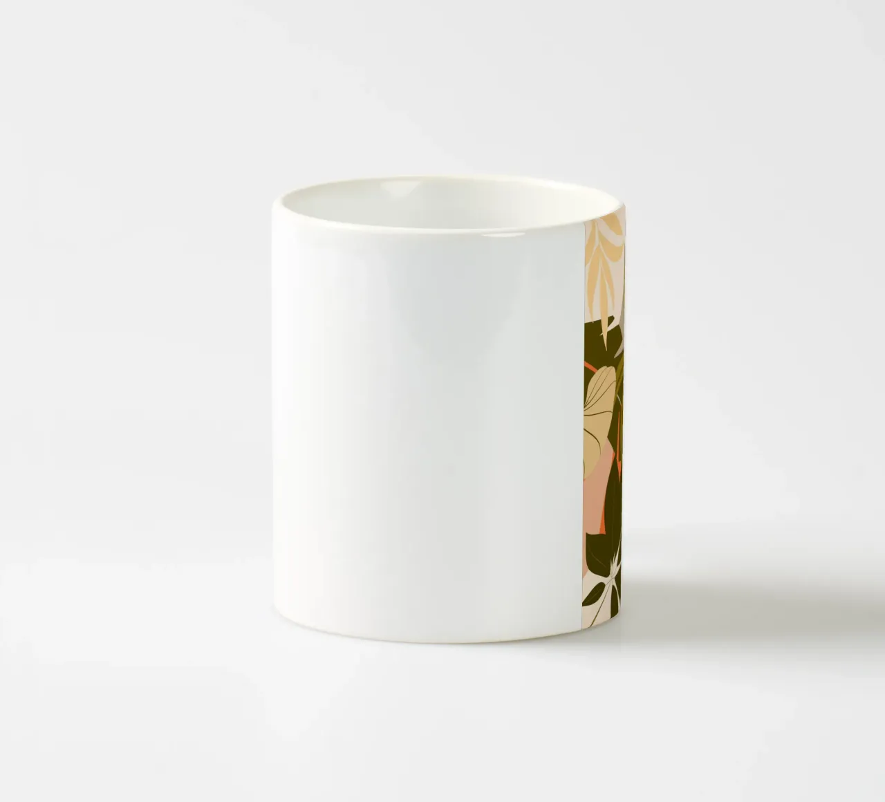 Jungle Abstract 22 keramische mok van ThingDesign