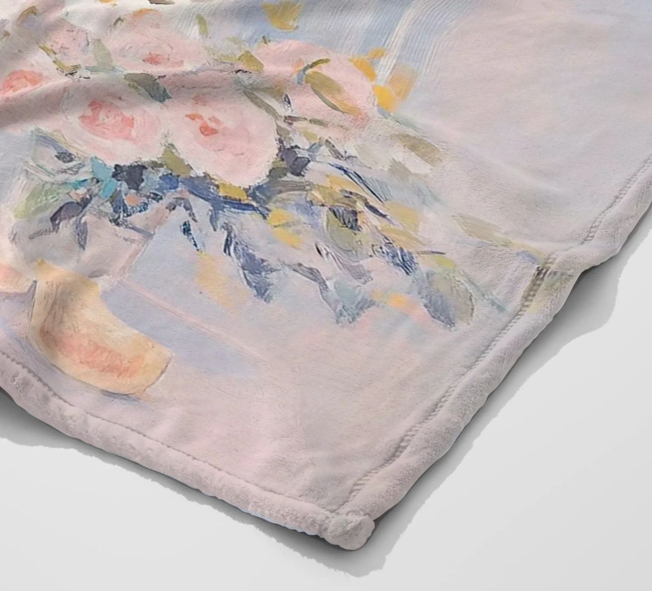 Matisse inspiriert - Open Window Weiß Fleecedecke von Euphoria Theresa