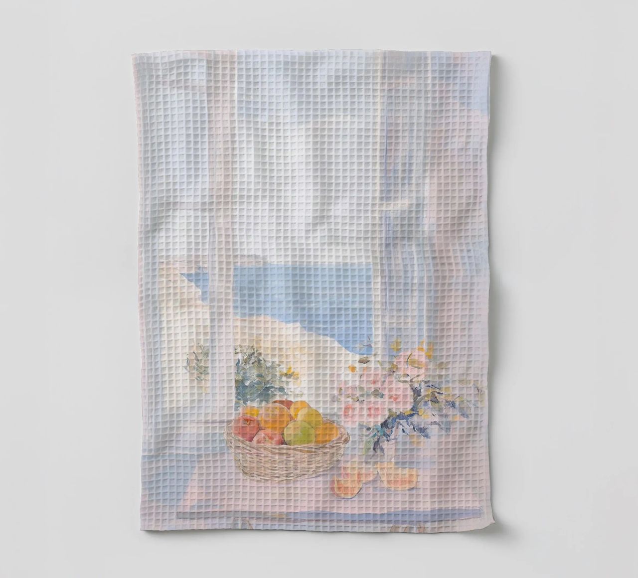 Matisse inspiriert - Open Window Weiß Geschirrtuch von Euphoria Theresa