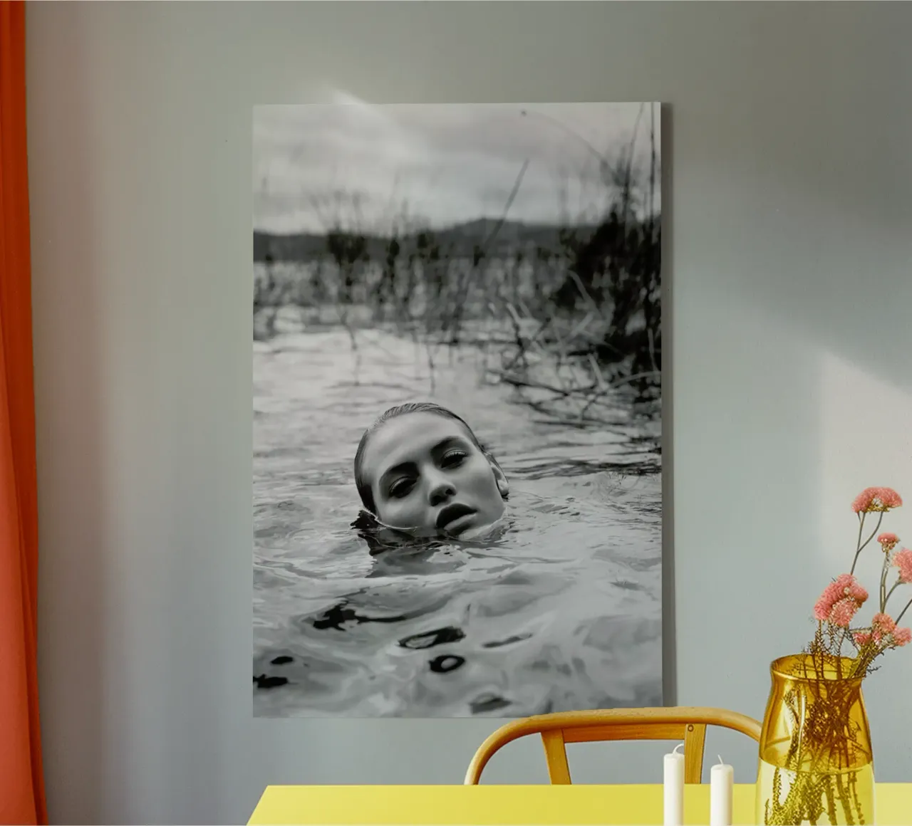 Drowning No.I canvas by Laura Palm