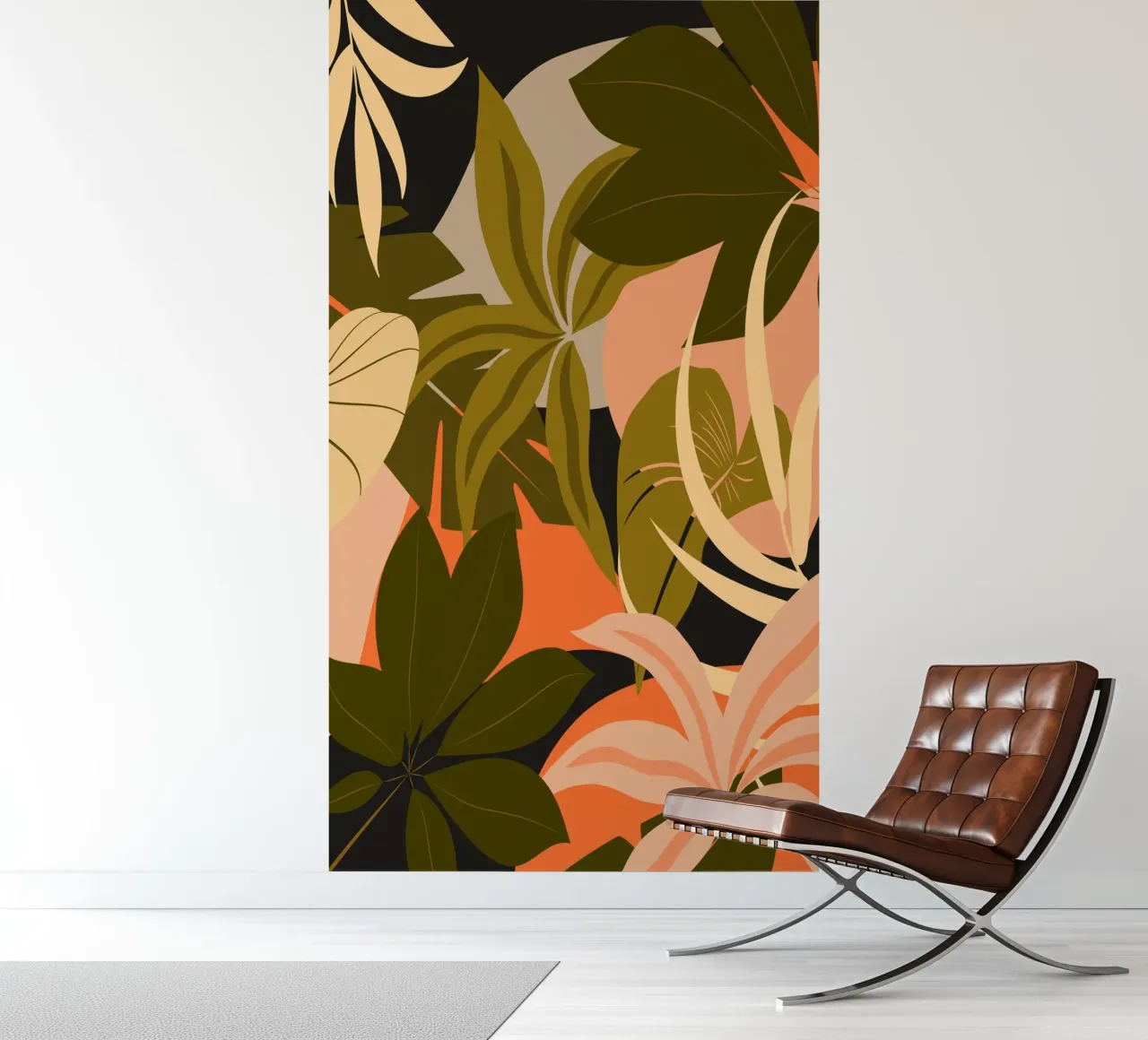 Jungle abstraite 23 papier peint photo de ThingDesign