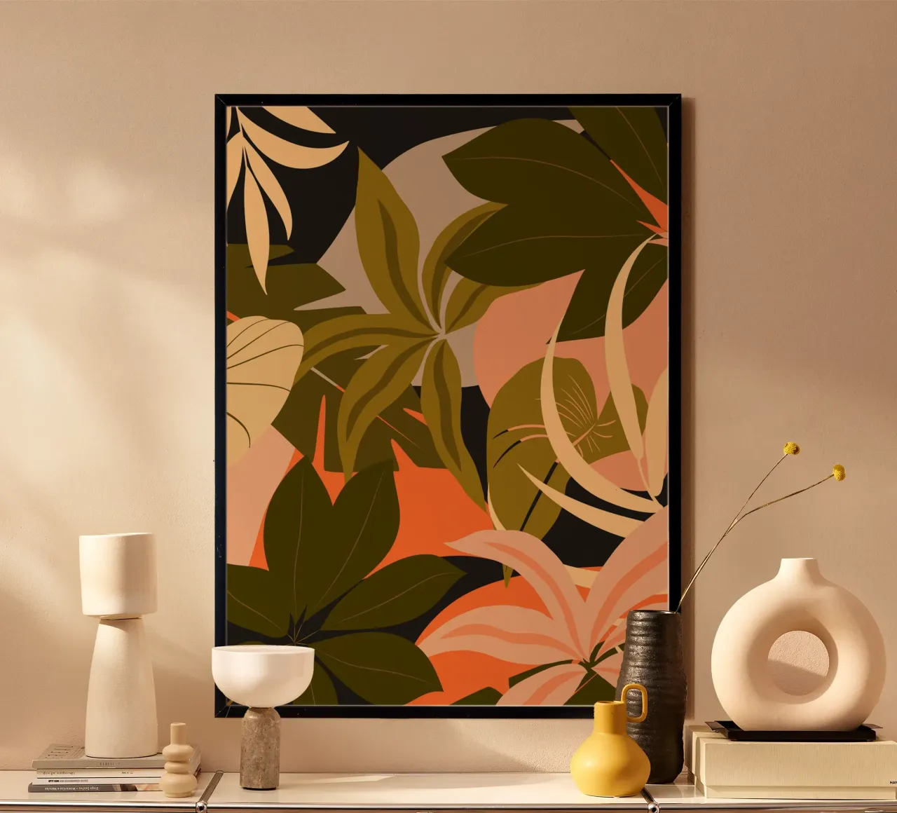 Jungle Abstract 23 hahnemühle by ThingDesign
