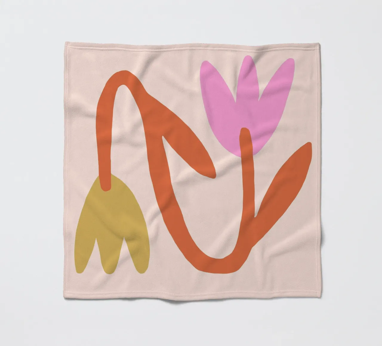 A Flower 4X coperta in pile da Studio Memb