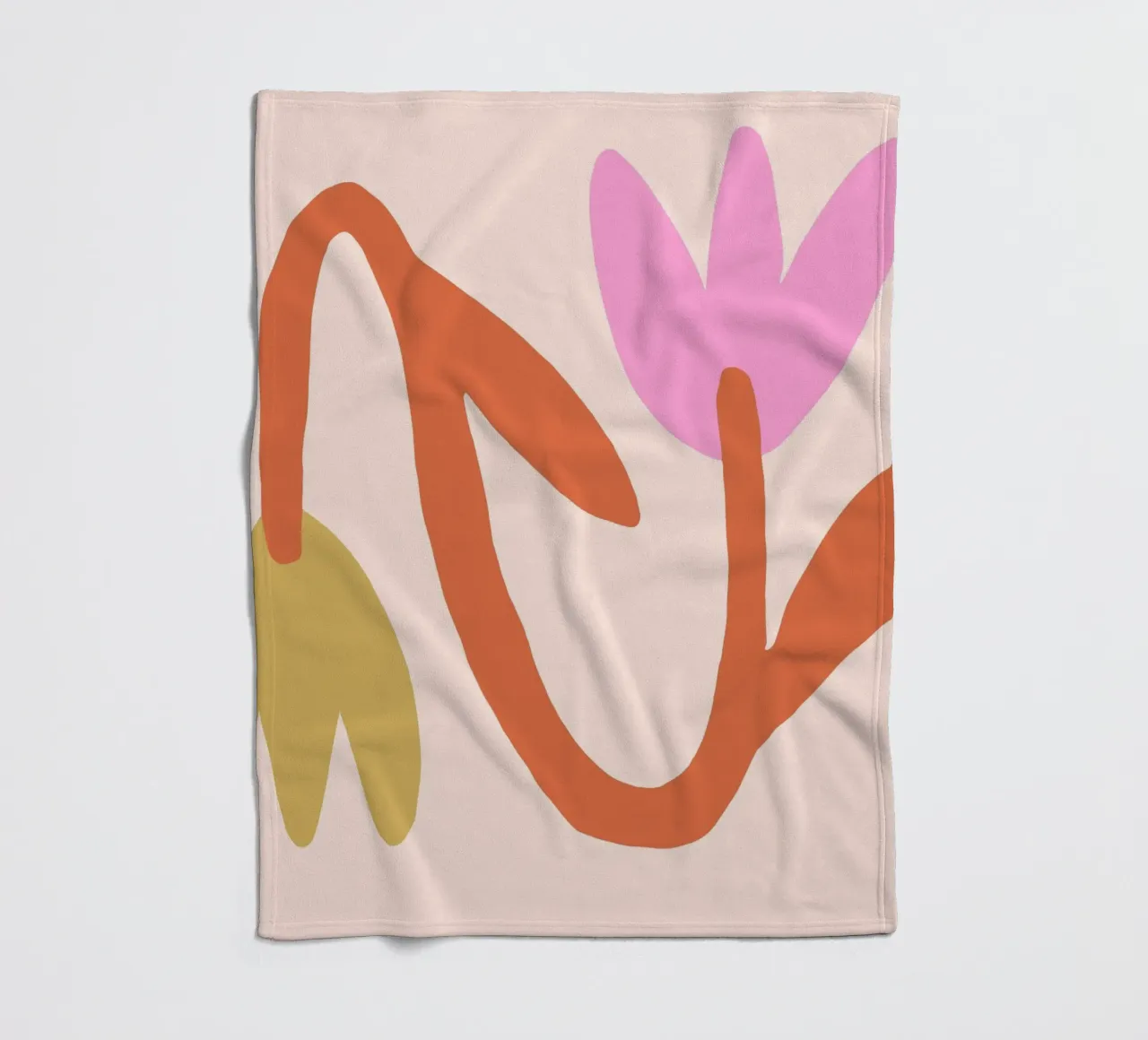 A Flower 4X coperta in pile da Studio Memb