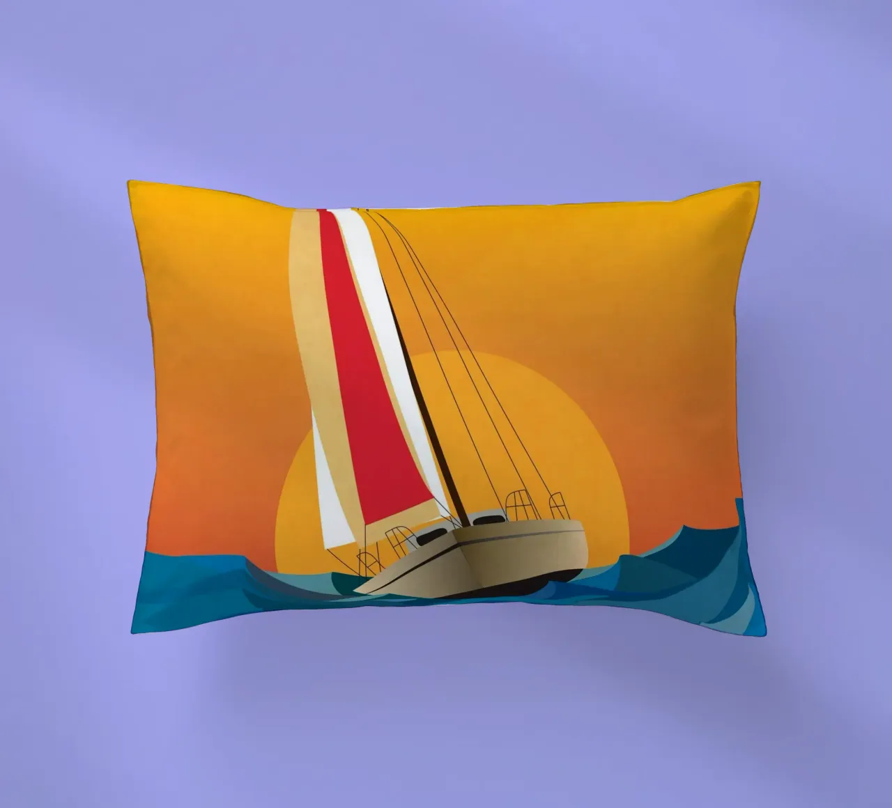 Vela II cuscino da LaylaOzFun