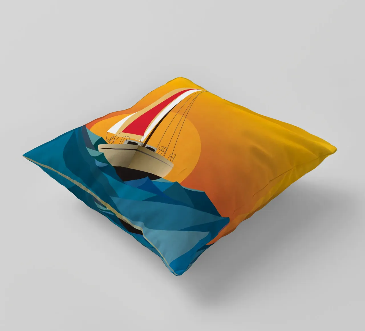 Vela II cuscino da LaylaOzFun