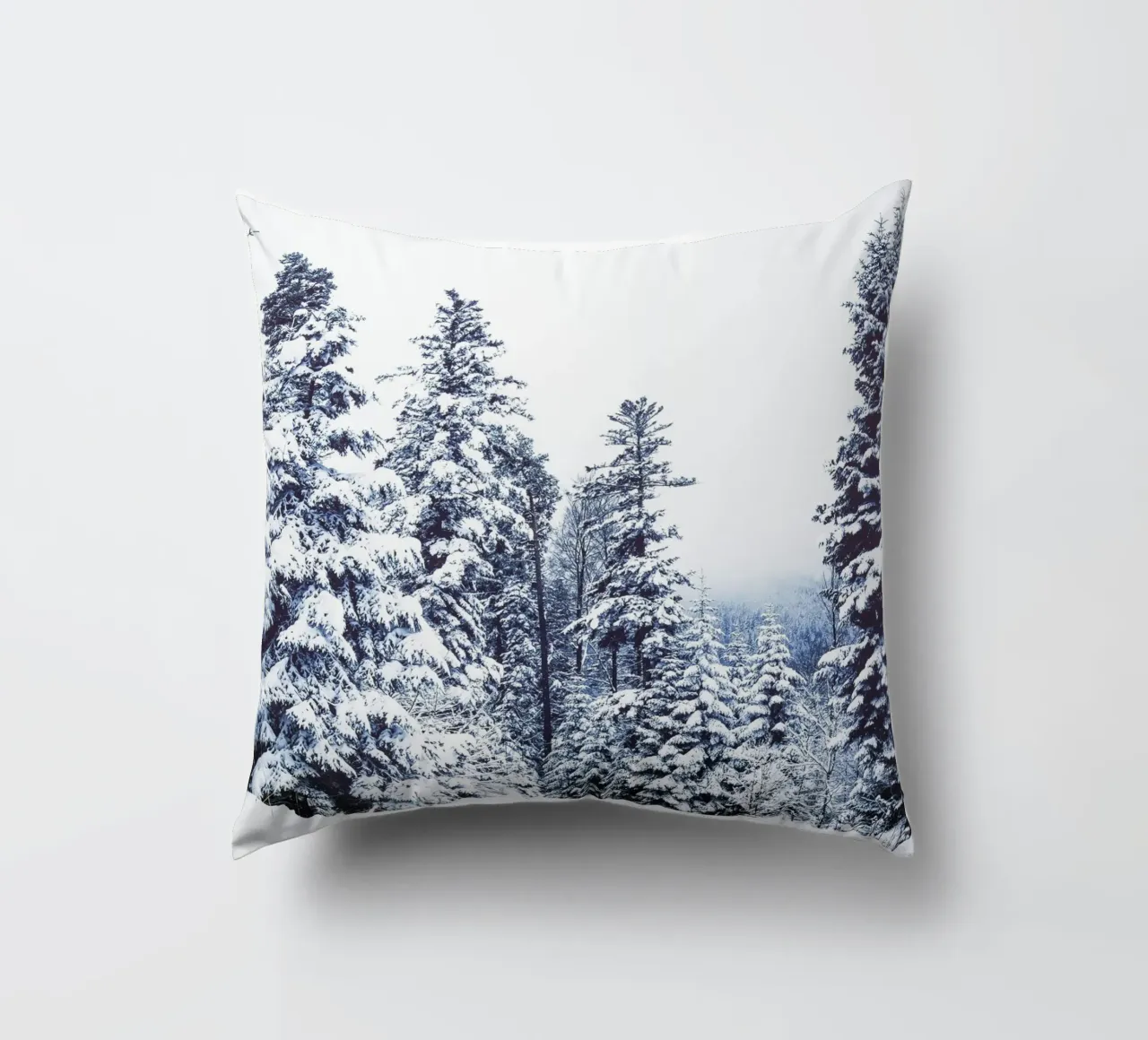 Paesaggio invernale innevato design natura cuscino da Whole©