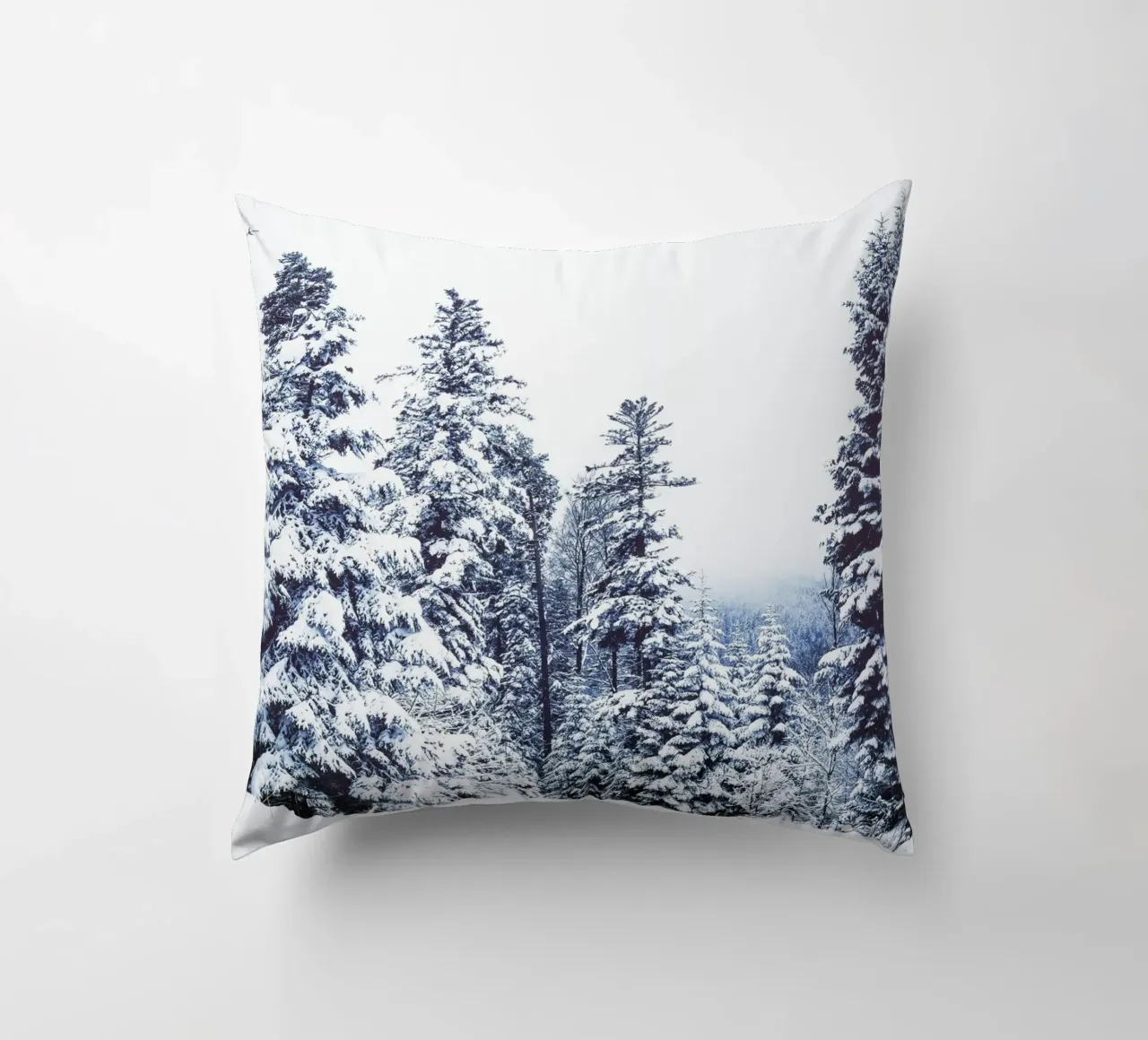 Paesaggio invernale innevato design natura cuscino da Whole©